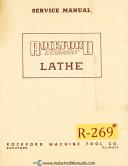 Rockford-Rockford 22, Lathe Service install operations Maintenance Manual 1956-22-01